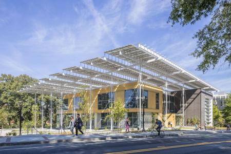 Could a Facade Power a Building?